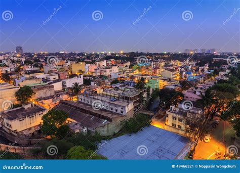 Bangalore City Skyline - India Stock Image - Image of house, skyline: 49466321