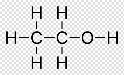 Skeletal Formula Of Ethanol