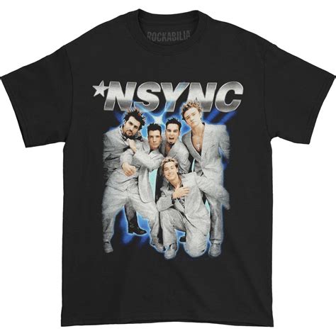 NSYNC - Nsync Men's Tearin Up My Heart T-shirt Black - Walmart.com ...