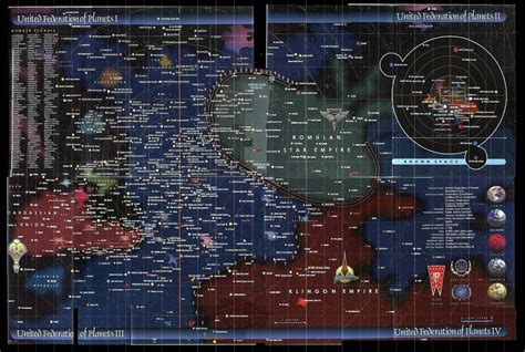 star trek - Is there a galactic map showing the homeworlds of the various humanoid species ...