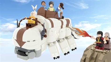 NickALive!: Fan-Made 'Avatar: The Last Airbender' LEGO Ideas Set Smashes 10,000 Supporters Goal