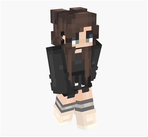 Brown Hair Anime Girl Minecraft Skin - Anime Wallpaper HD