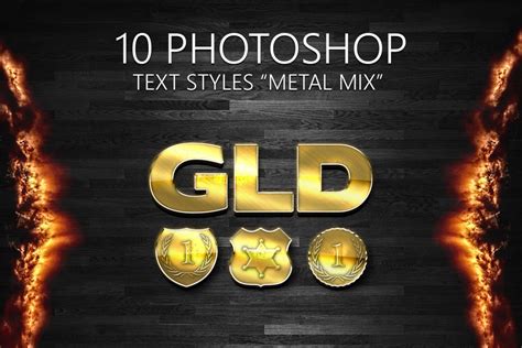 35+ Best Metallic Photoshop Effects (Metallic Text, Textures, Fonts & Metallic Look) - Theme Junkie