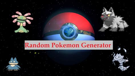 Random Pokemon Generator V2.0