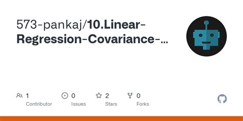 GitHub - 573-pankaj/10.Linear-Regression-Covariance-variance-calculation-