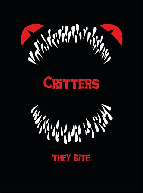 Critters poster on Behance