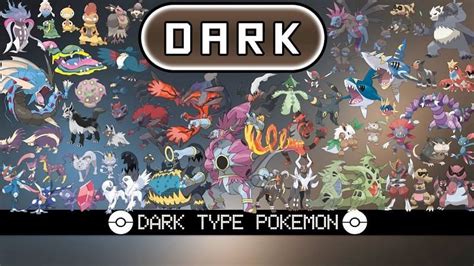 Where to find Dark-type Pokemon in Pokemon GO