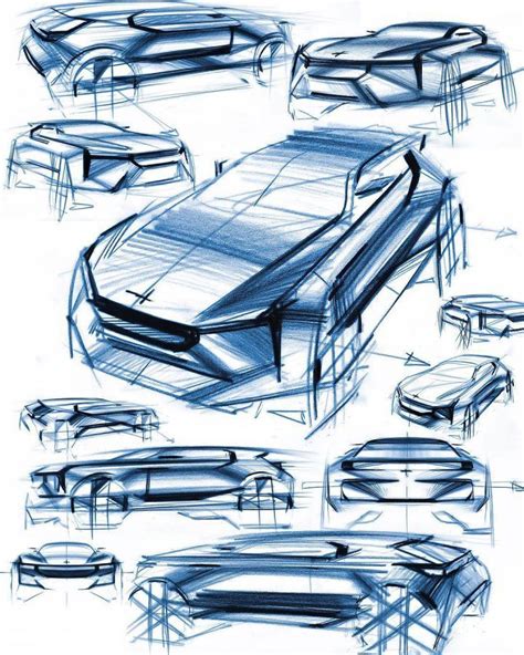 Concept Design Sketches by Oscar Johansson #CarDesign autodesign #automotive #car # ...