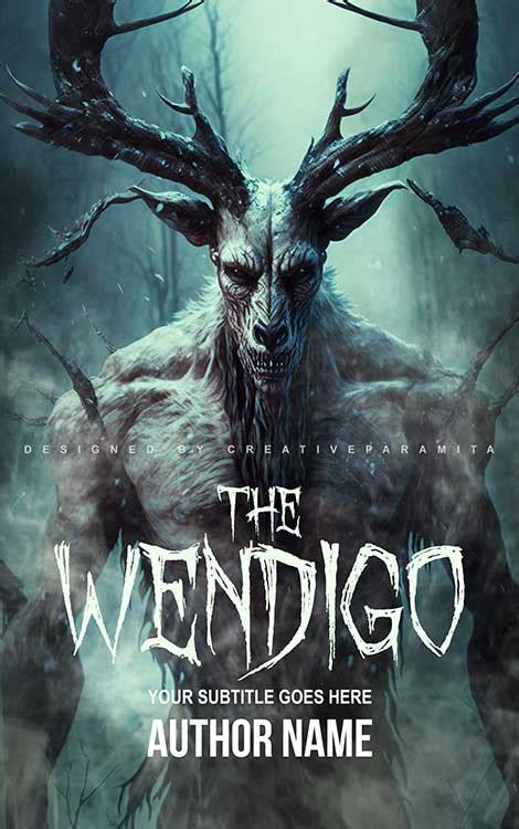 The wendigo Premade book cover