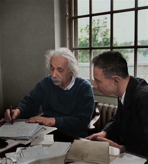 Einstein and Oppenheimer | Albert einstein, J robert oppenheimer, Physics and mathematics