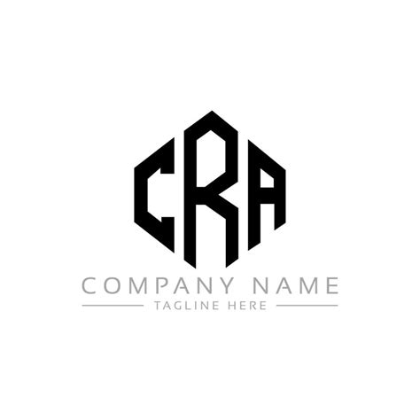 CRA letter logo design with polygon shape. CRA polygon and cube shape logo design. CRA hexagon ...