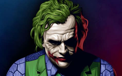 Heath Ledger Joker Wallpapers - Top Free Heath Ledger Joker Backgrounds ...