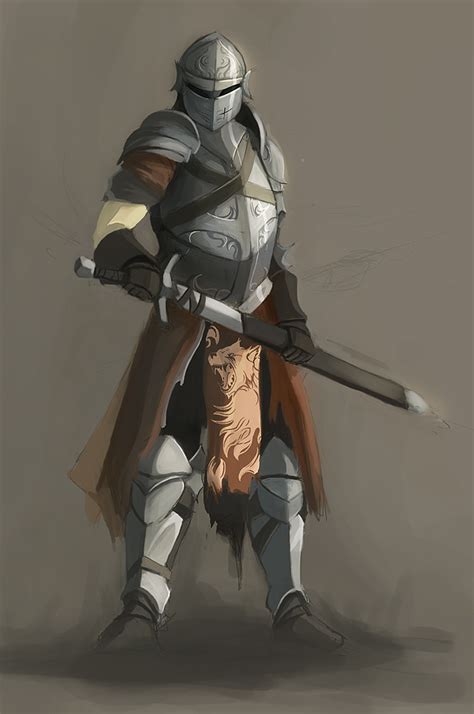 Medieval Knight Concept Art