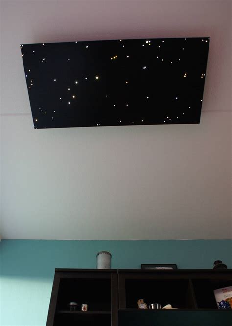 Fiber optic ceiling light star panels shooting falling stars twinkling sauna spa wellness resort ...