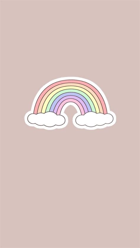 Aesthetic Rainbow Wallpaper🌈☁️ | Rainbow wallpaper, Rainbow wallpaper iphone, Bow wallpaper