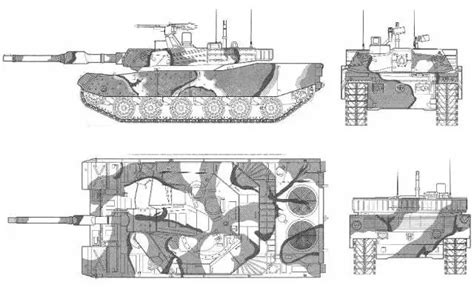 K1A1 main battle tank technical data sheet pictures video | South Korea Korean tanks and heavy ...