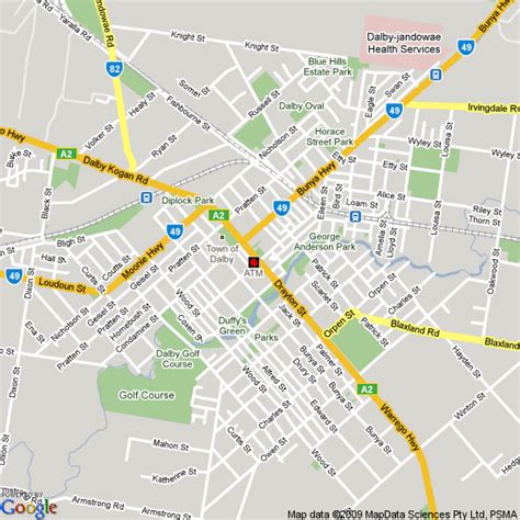 Dalby Qld Map | My blog