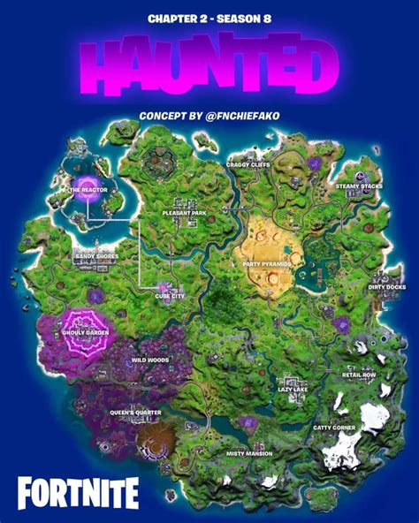 Fortnite Season 8 Map Concept : FortNiteBR