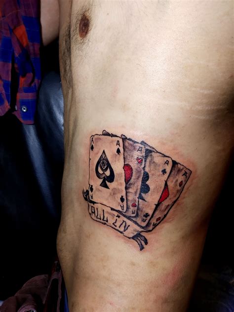 Playing cards tattoo | Card tattoo, Playing card tattoos, Wrist tattoo ...