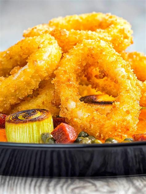 Fried Calamari Perfect Crispy Breaded Squid Rings | Krumpli