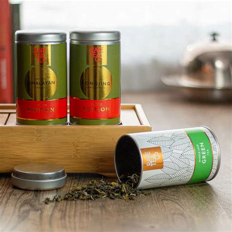 Loose Leaf Green Tea Gift Set By Rare Tea Company | notonthehighstreet.com