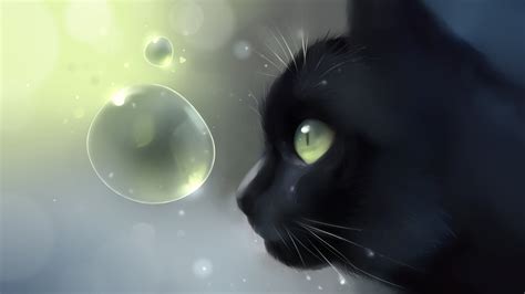 Anime Cat Desktop Wallpaper Free Download