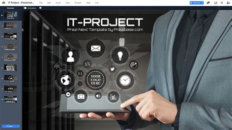 IT Technology Prezi Template | Prezibase