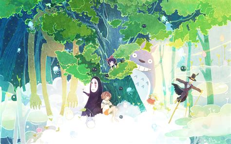 Studio Ghibli - fanart wallpaper - The art of wallpapers