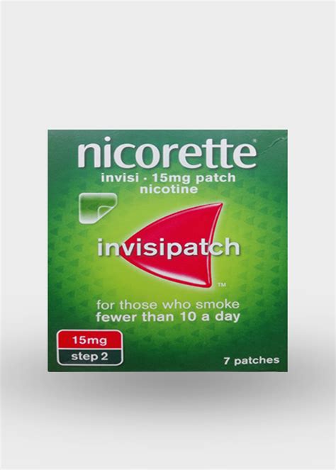 Nicorette Invisipath - 15 mg patch nicotine available in Pakistan - BuyImported