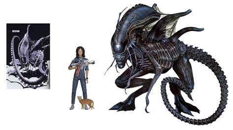 Step 3 How To Draw A Queen Alien Queen Xenomorph