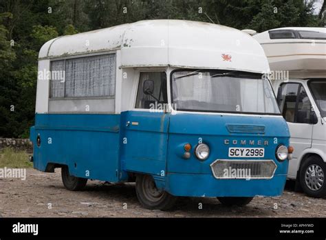 Old Commer camper van Stock Photo: 9028060 - Alamy