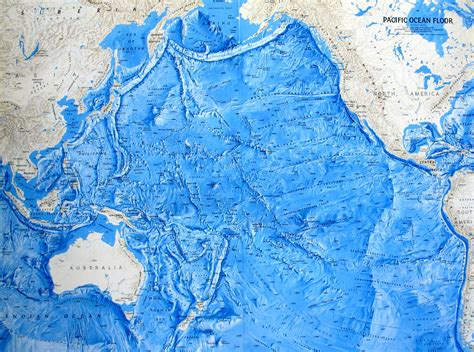 Ocean Floor Relief Maps | Detailed Maps of Sea and Ocean Depths - Foto Gallery on OrangeSmile.com