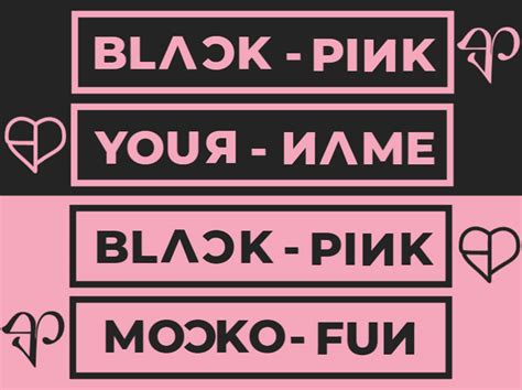 Blackpink Logo - MockoFUN