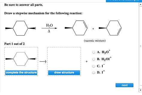 Solved: Draw A Stepwise Mechanism For The Following Reacti... | Chegg.com