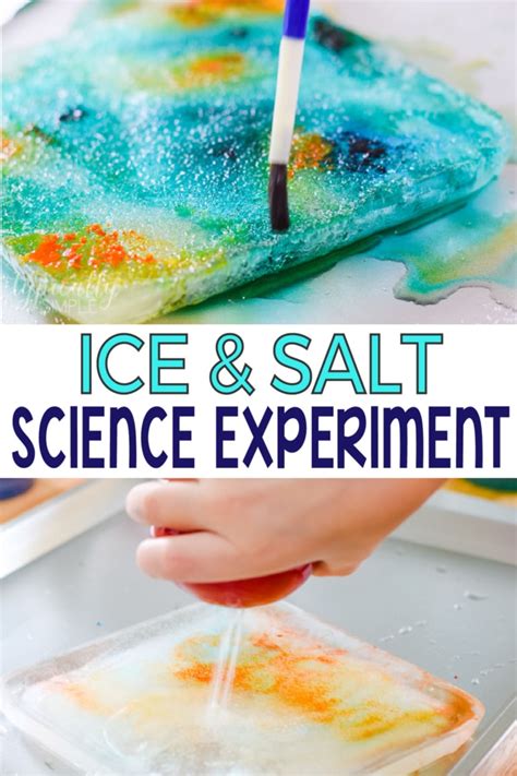 Ice and Salt Science Experiment - Typically Simple