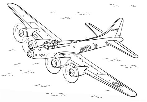 Aircraft Coloring Pages - Free Printable Coloring Pages for Kids