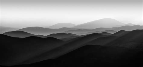 Black And White Mountains Background, Black, White, Mountains Background Image for Free Download