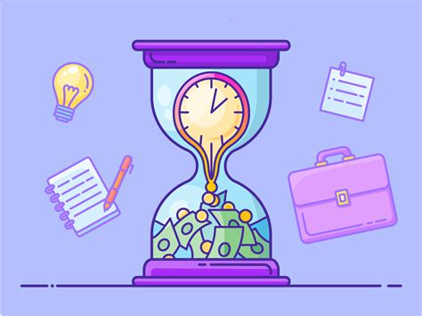 Time management by Sonya Mandrikyan on Dribbble