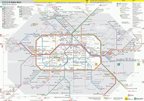 Berlin U-Bahn - Metro Map, Lines, Hours and Tickets | mapa-metro.com