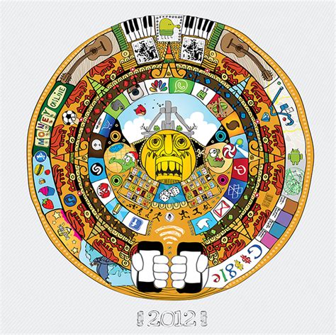 MAYAN CALENDAR 2012 on Behance