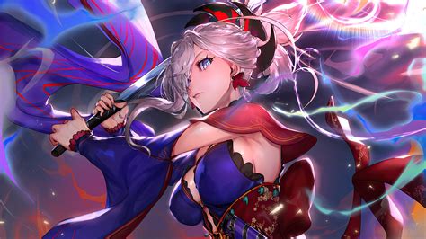 Miyamoto Musashi FGO Wallpapers - Top Free Miyamoto Musashi FGO Backgrounds - WallpaperAccess