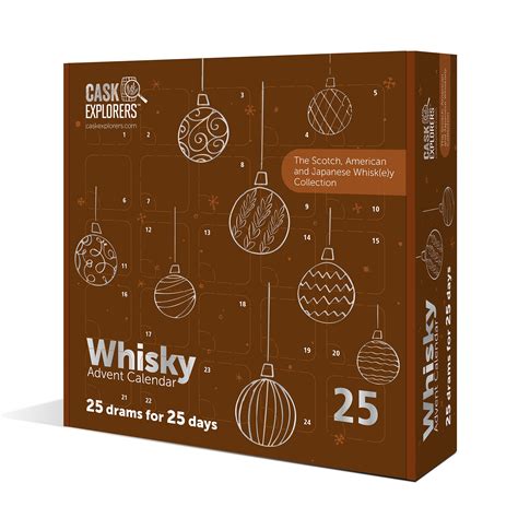 Whisky Advent Calendar - Scotch/USA/Japanese Collection - 25 Days 25x3 – The Really Good Whisky ...