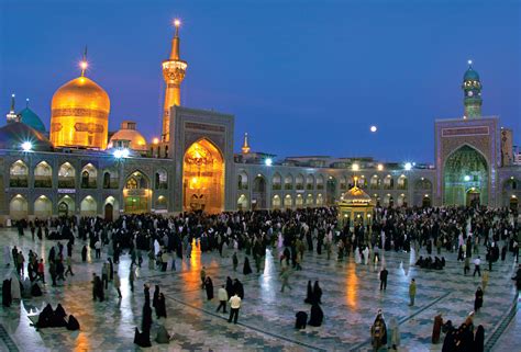 Imam Reza Holy Shrine at night, Mashhad : r/iran