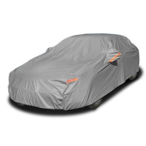 Heavy Duty Waterproof Full Car Cover All Weather Protection Outdoor Indoor Use UV Dustproof for ...