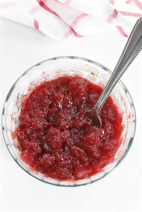 Canned Cranberry Sauce Recipe + Easy Dinner Idea - Savvy Saving Couple