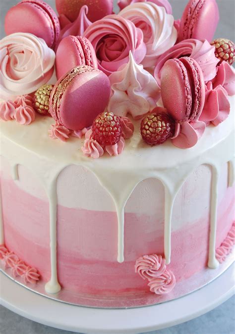 Pin by Krista on Cake decorations | Pink baby shower cake, Birthday cake flavors, Birthday cakes ...