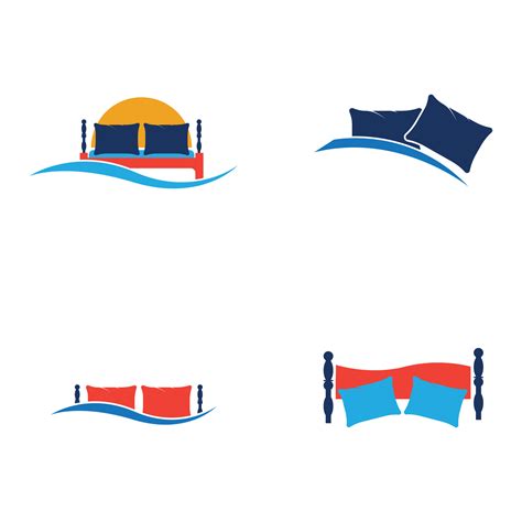 Bed logo vector illustration design template. Bed logo vector 3726912 Vector Art at Vecteezy