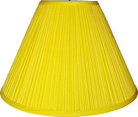 Yellow Pleated Lamp Shade | Lamp Shade Pro