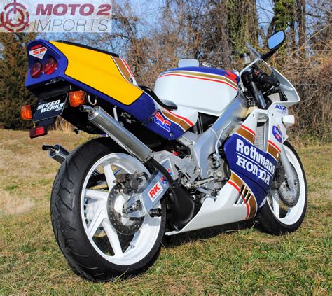 1991 Honda NSR250 Rothmans R Side Rear - Rare SportBikesForSale