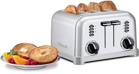 Cuisinart 4-Slice Metal Classic Toaster Silver CPT-180P1 - Best Buy